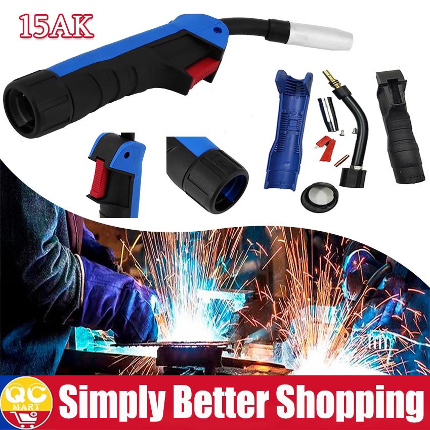 Torch MAG Welding Push Gun 15AK MIG Air Cooled Gas Valve Integrated ...