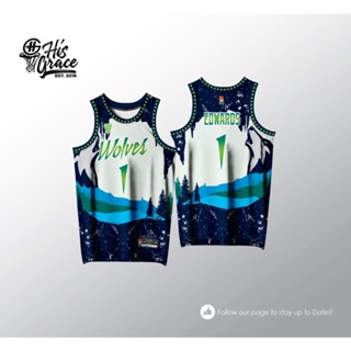 timberwolves sublimation jersey
