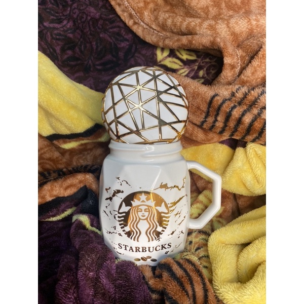 Geometric Starbucks Thermal Mug with Creative Lid Shopee Philippines