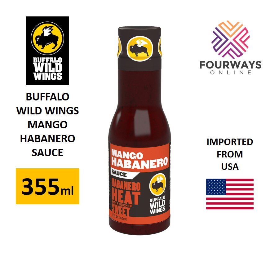Buffalo Wild Wings Mango Habanero Sauce (355ml) Shopee Philippines