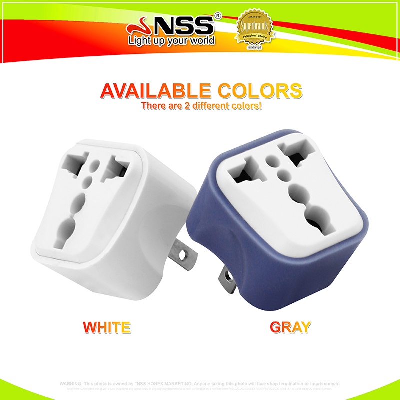NSS expansion adapter socket power adapter travel plug | Shopee Philippines