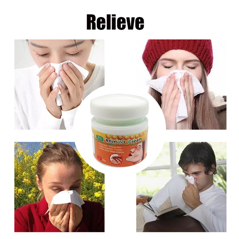 Rhinitis Cream Sinusitis Nasal Congestion Ointment Effective Treatment of Rhinitis Nasal