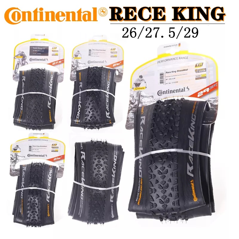 Continental RACE KING MTB Bicycle Folding Tire Tubeless Ready 26