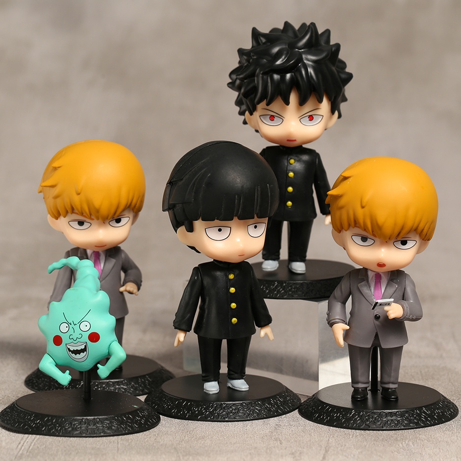 Anime Toy Mob Psycho 100 Shigeo Ritsu Kageyama Reigen Arataka PVC ...