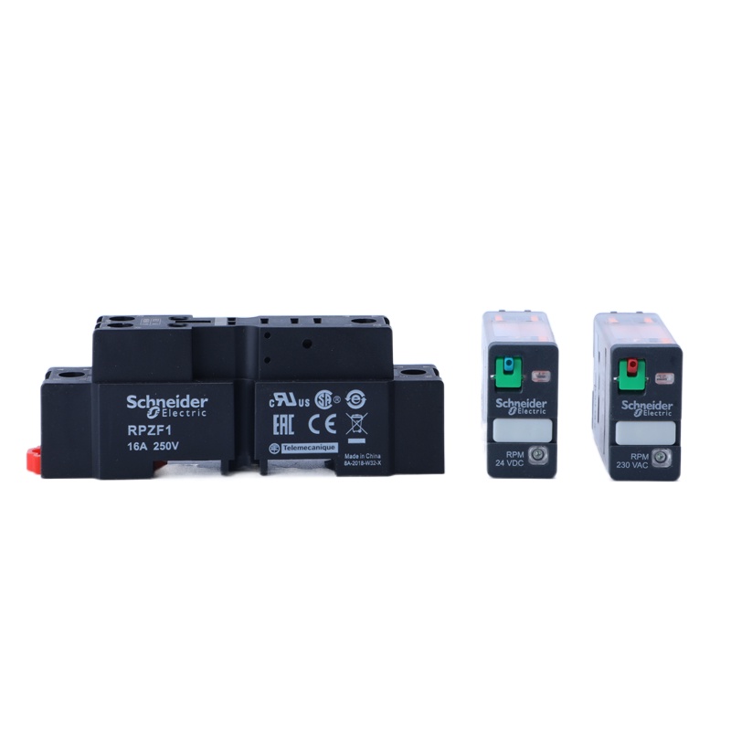 Schneider Electric RPM12BD/12P7/RPZF1/R235 power relay base 15A wide 5 ...