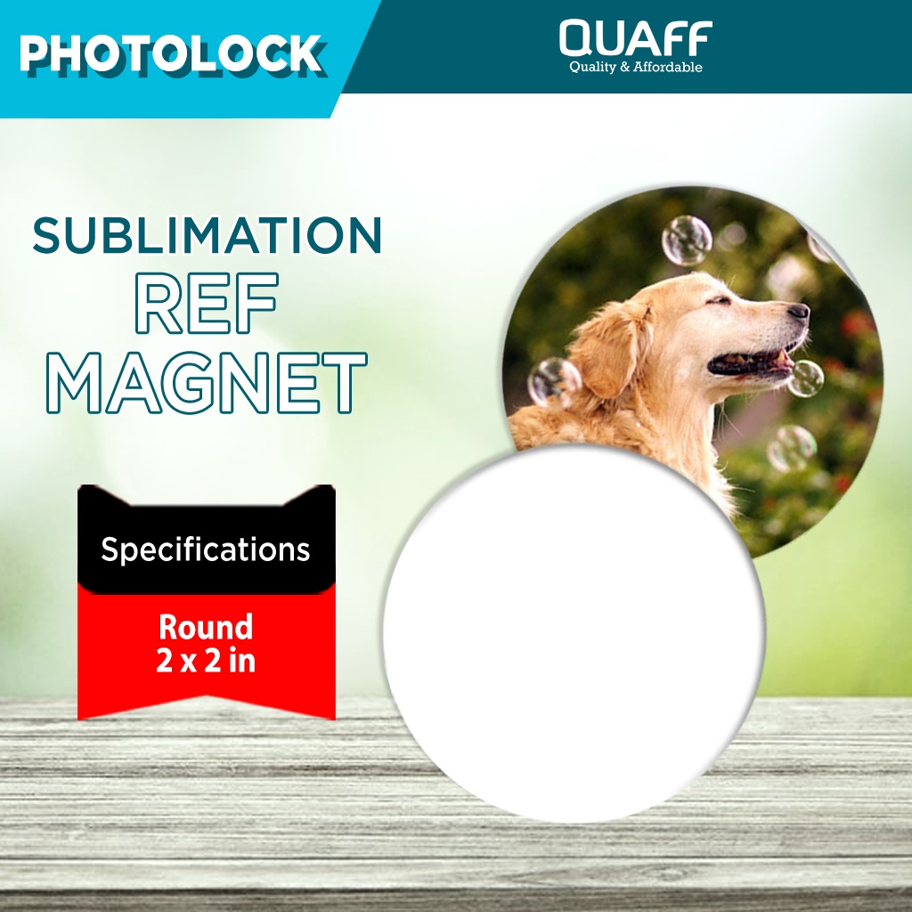 Quaff 5 Pcs Sublimation Printable Ref Magnet Pre-Cut | Shopee Philippines