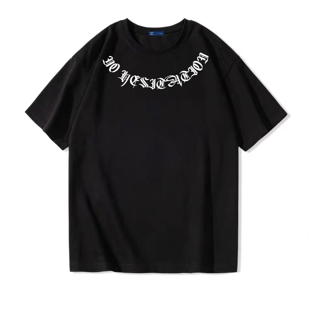 Lucky T500 Letter Graphic Tee Print Men's Tshirt Printed TShirt For