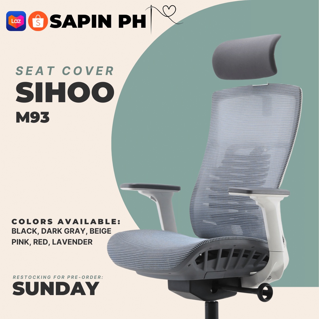 Sihoo M92/M93 and Flexispot Alpha Ergonomic Chair Seat Cover "COVER
