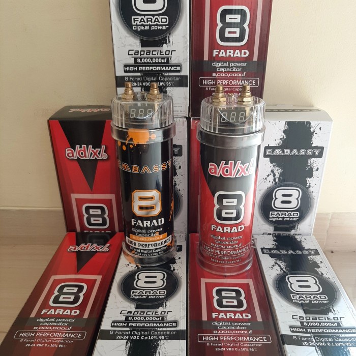 Power Amplifier Capacitor Bank Capacitor 8farad Car Audio Capacitor