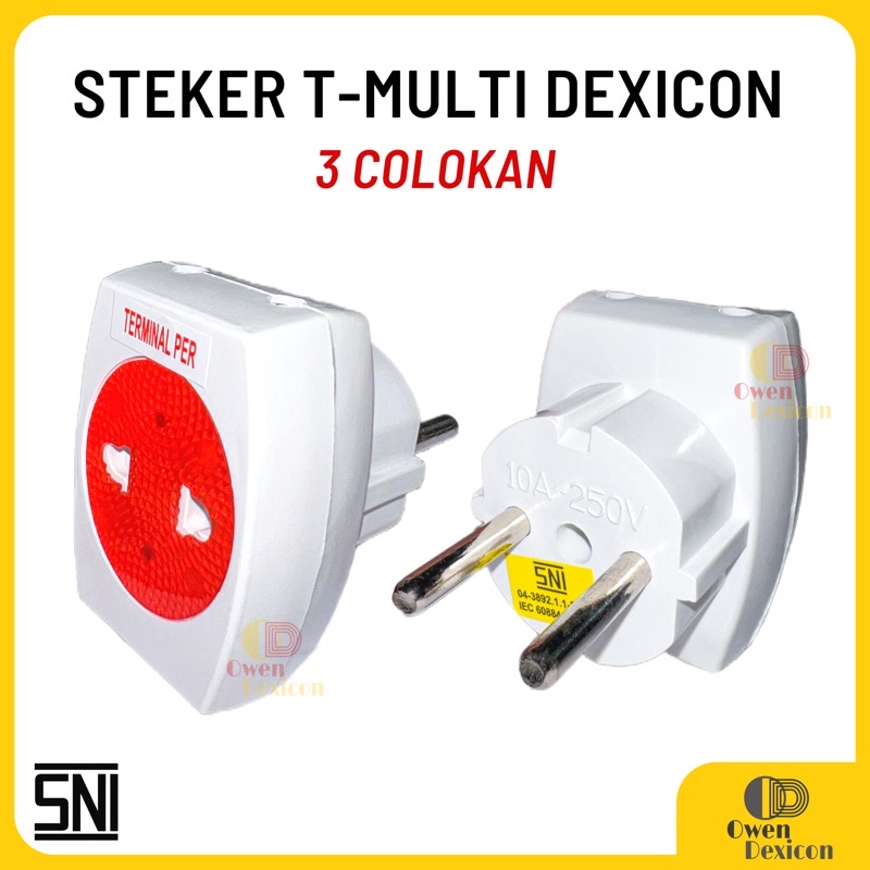 Multi T Plug / Multi T Plug / 3 Hole Multi Socket / Multipurpose 3 ...