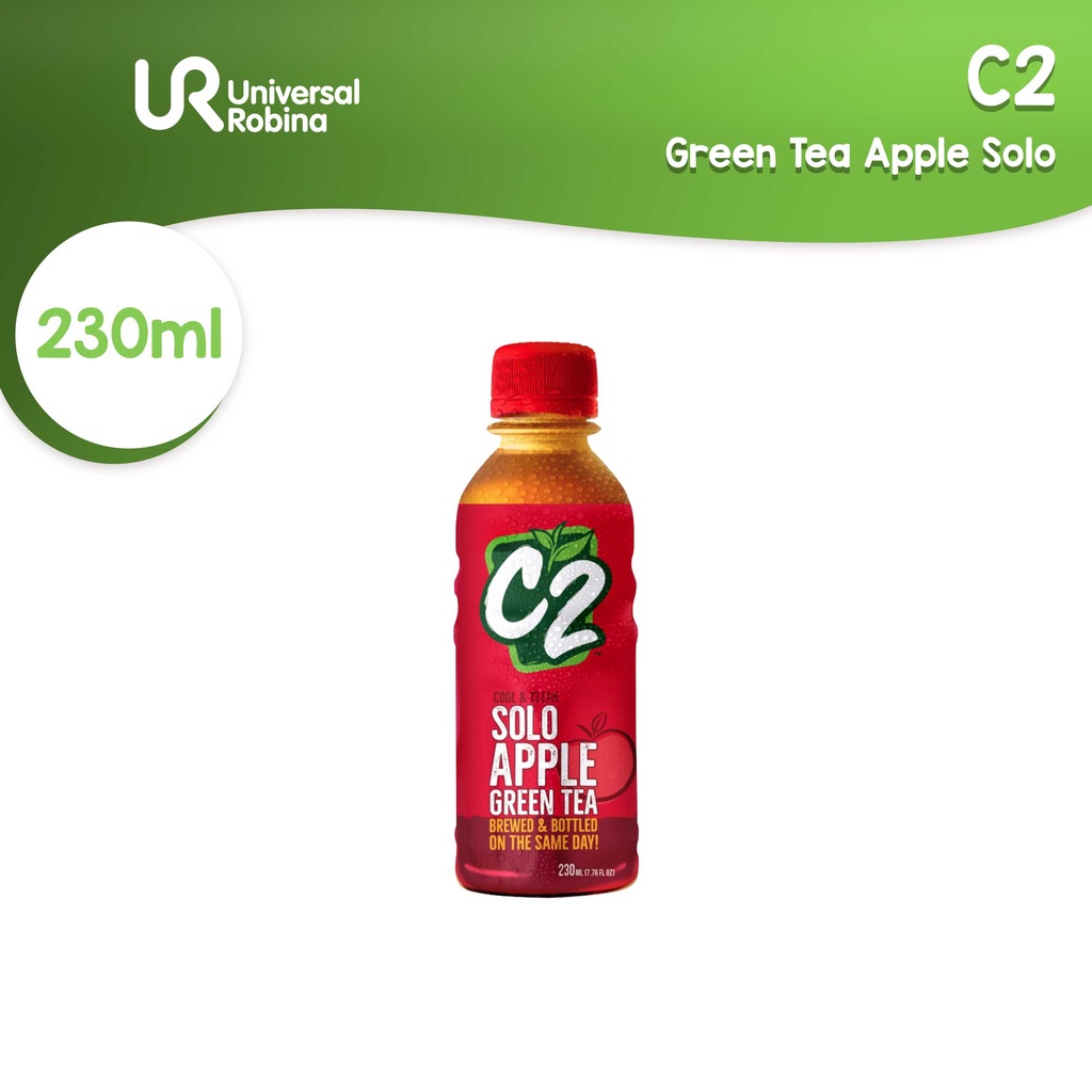 C2 Solo Apple Green Tea (230ml) Shopee Philippines