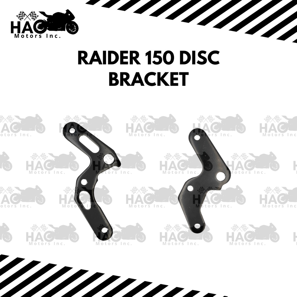 RAIDER 150 DISC BRACKET FOR R150 CARB and FI Motor Parts Shopee