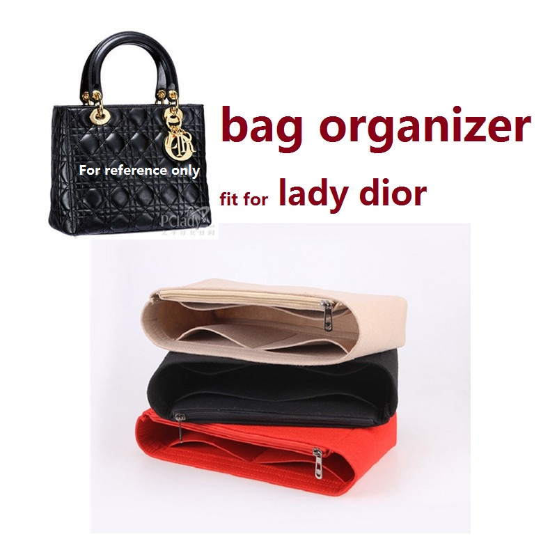 bag organizer insert for lady dior bag in bag organiser compartment