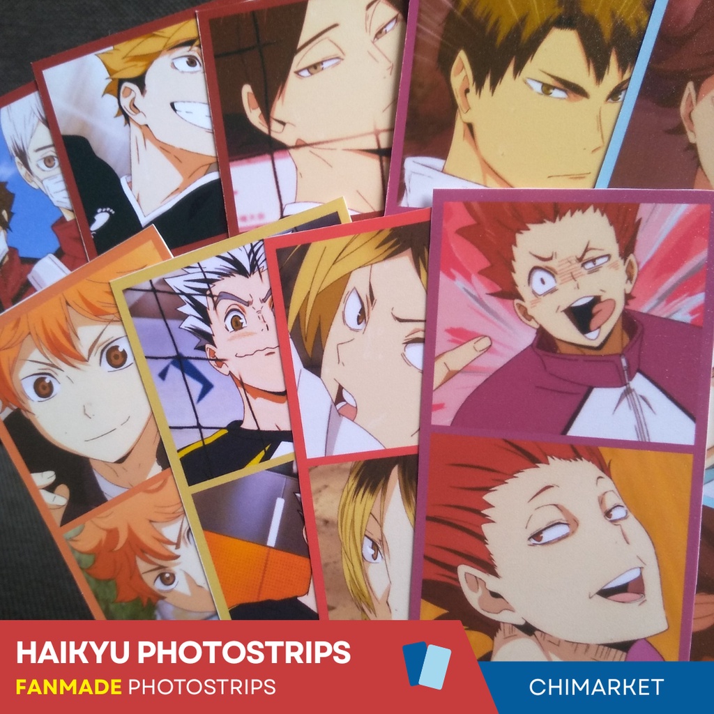 Anime Haikyuu Photo Strips Anime Photo Strips Water Resistant Haikyuu