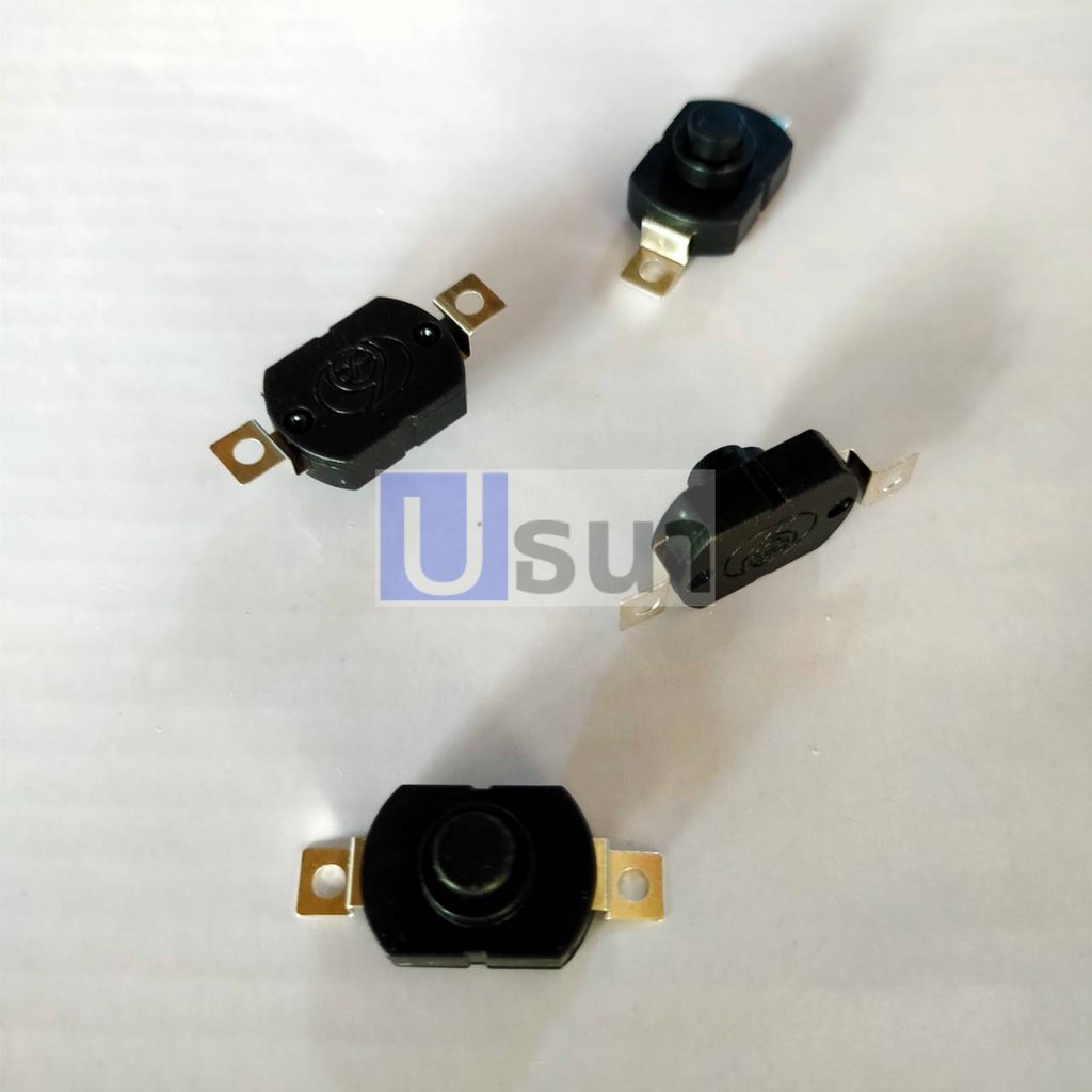 Switch Push Button Flashlight ON-OFF 2 Pin 17x12x9.5mm 1712KD (1 Pc ...