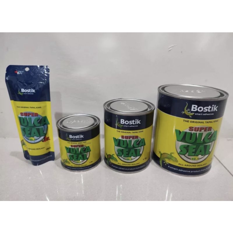 BOSTIK SUPER VULCASEAL ALL AROUND SEALANT (pouch,1/4lt,1/2lt,1liter