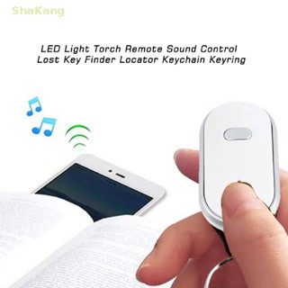 LED Anti-Lost Key Finder Locator Keychain Whistle Sound Control Keyring  Seeker !