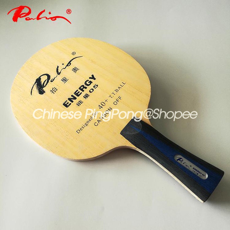 Original PALIO ENERGY 05 Table Tennis Blade Racket (3+2 Carbon OFF ...