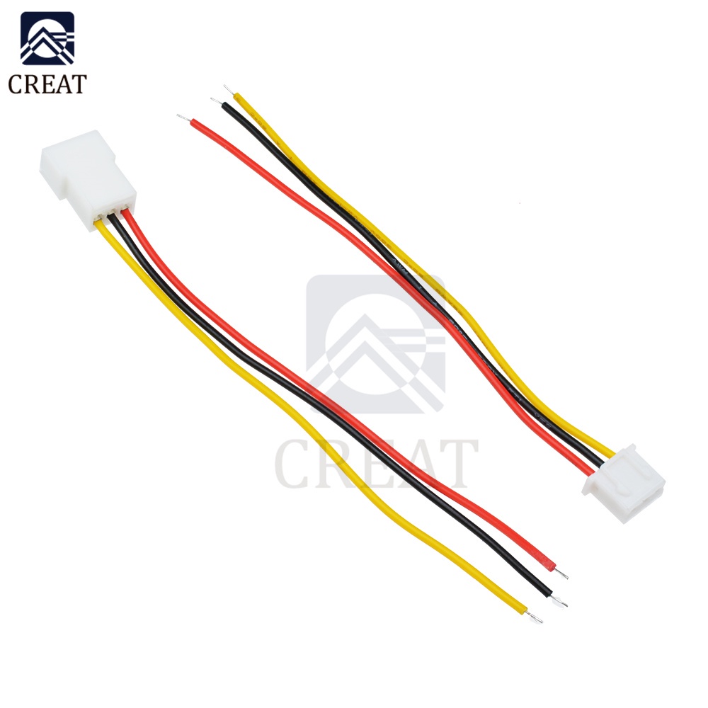 10Pairs 15cm Long JST SM 2Pin/3Pin 2.54MM/3MM Plug Male to Female Wire Connector 2P 3P Shopee