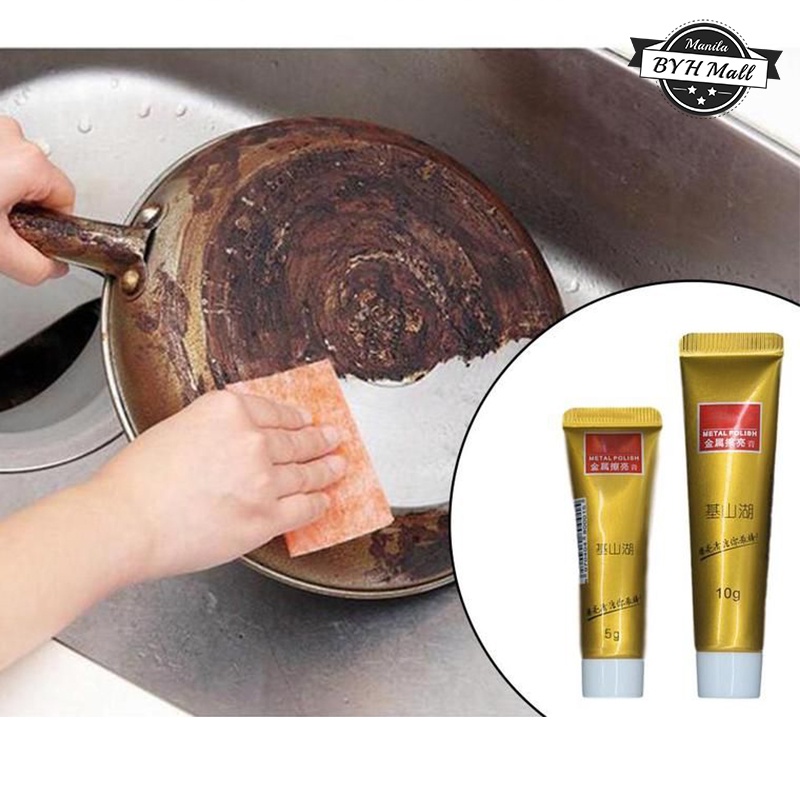 5g 10ml Metal Steel Rust Remover Metal Polishing Cream Instantly Remove ...