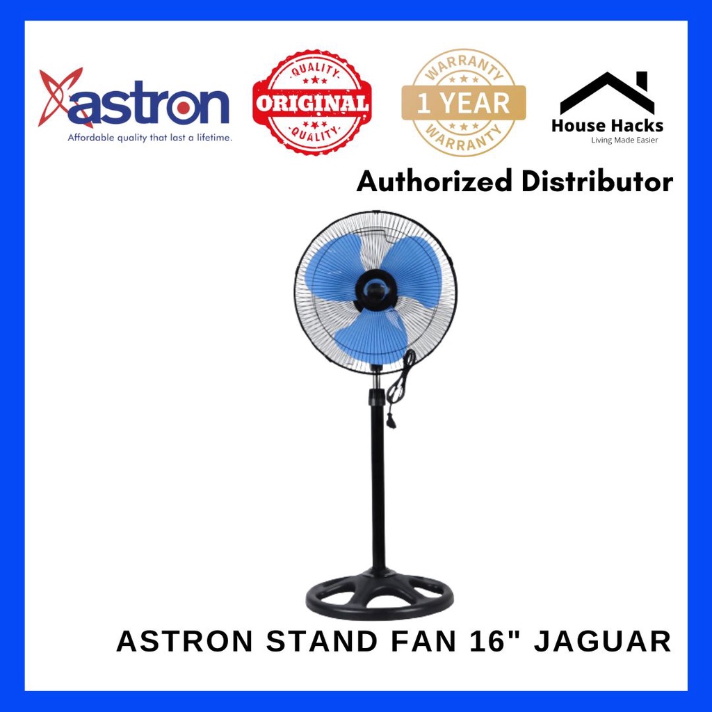 Astron Stand Fan 16 JAGUAR House Hacks Shopee Philippines