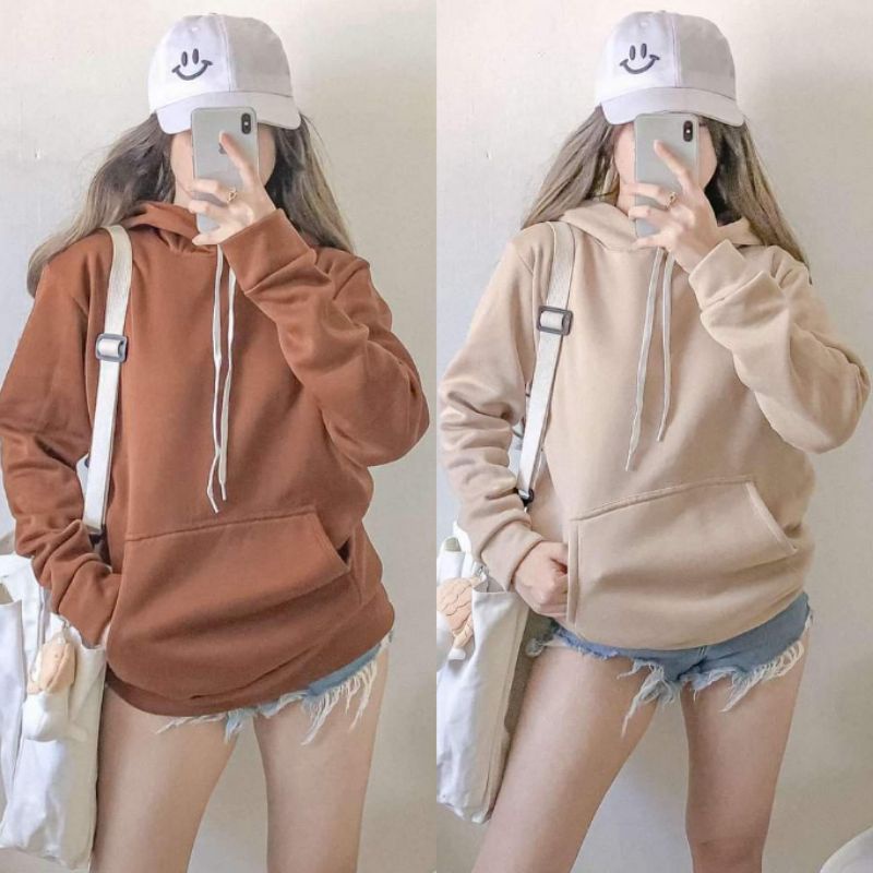 Jacket Plain Aesthetic Hoodies Shopee Philippines