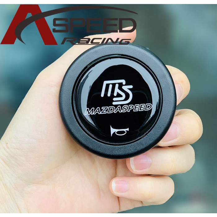 Universal Mazda Horn Button Racing Car Steering Wheel Horn Cover New