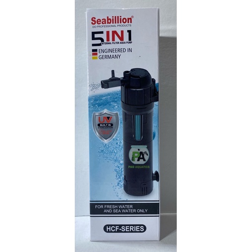 Seabillion 5in1 Uv Ultra Violet Internal Filter Aqua Pump Shopee