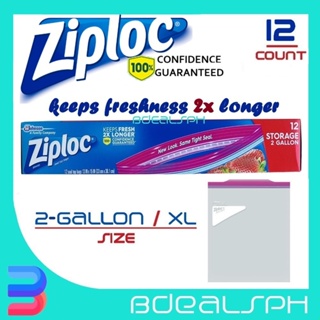 Ziploc Freezer Bags with New Grip 'n Seal Technology, Quart, 38 Count, Pack of 3 (114 Total Bags)