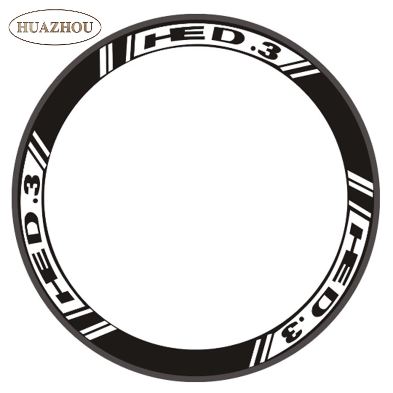 HED.3 Rims Stickers Fit for 30/35/38/40/45/50/55/60mm of Two Wheels ...