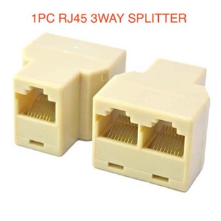 1PC Ethernet Splitter Cable Network Cable Coupler RJ45 Line Splitter  Ethernet