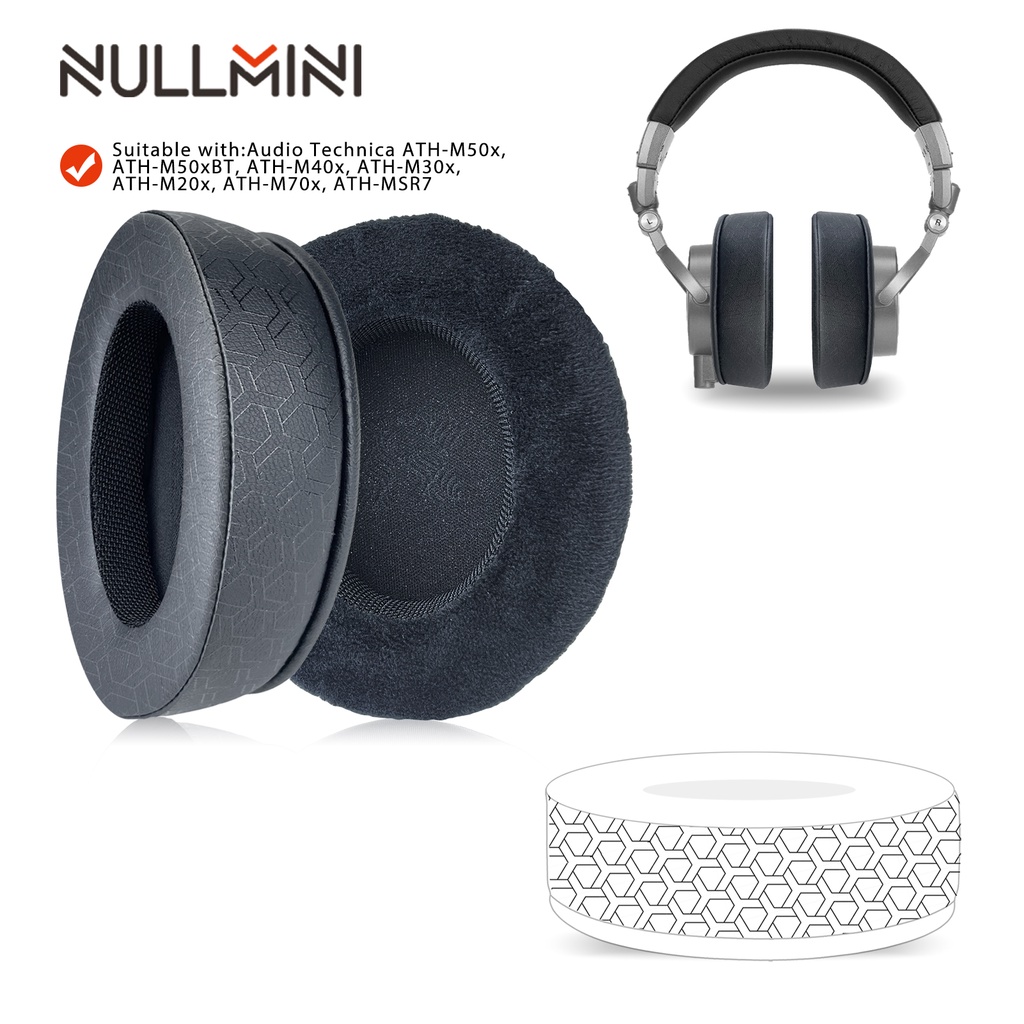 ATH M50X vervangende hoofdband compatibel met Technica M30 M40 M50 M50X M50S M40X M20X M30X hoofdtelefoon (zwart geen gereedschap nodig