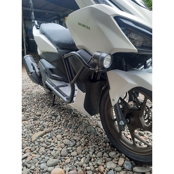 Honda Click 160 Design 1 and 2 - Half Crash Guard with Powder Coating ...