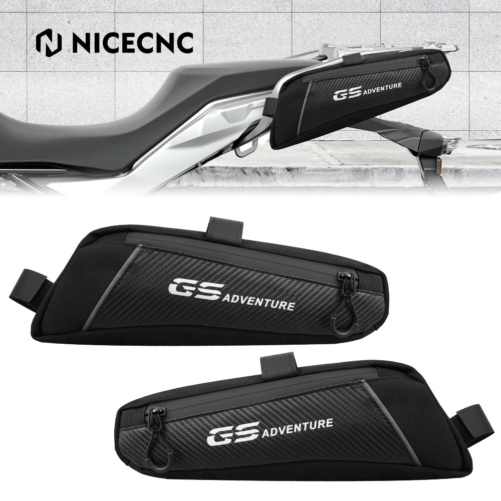 NICECNC Frame Side Tool Bags Box Rack Side Rack Luggage For BMW R1200GS