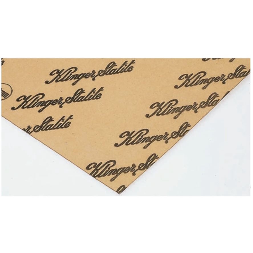 Klinger Statite Paper Gasket, 250mm X 200mm, 0.8mm Thick, Beige Gasket
