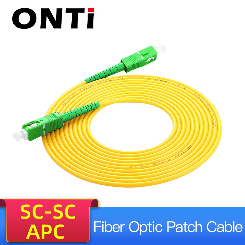 ONTi Fiber Optic Patch Cord 3M/5M/10M/30M Optical Fiber Cable SC/APC