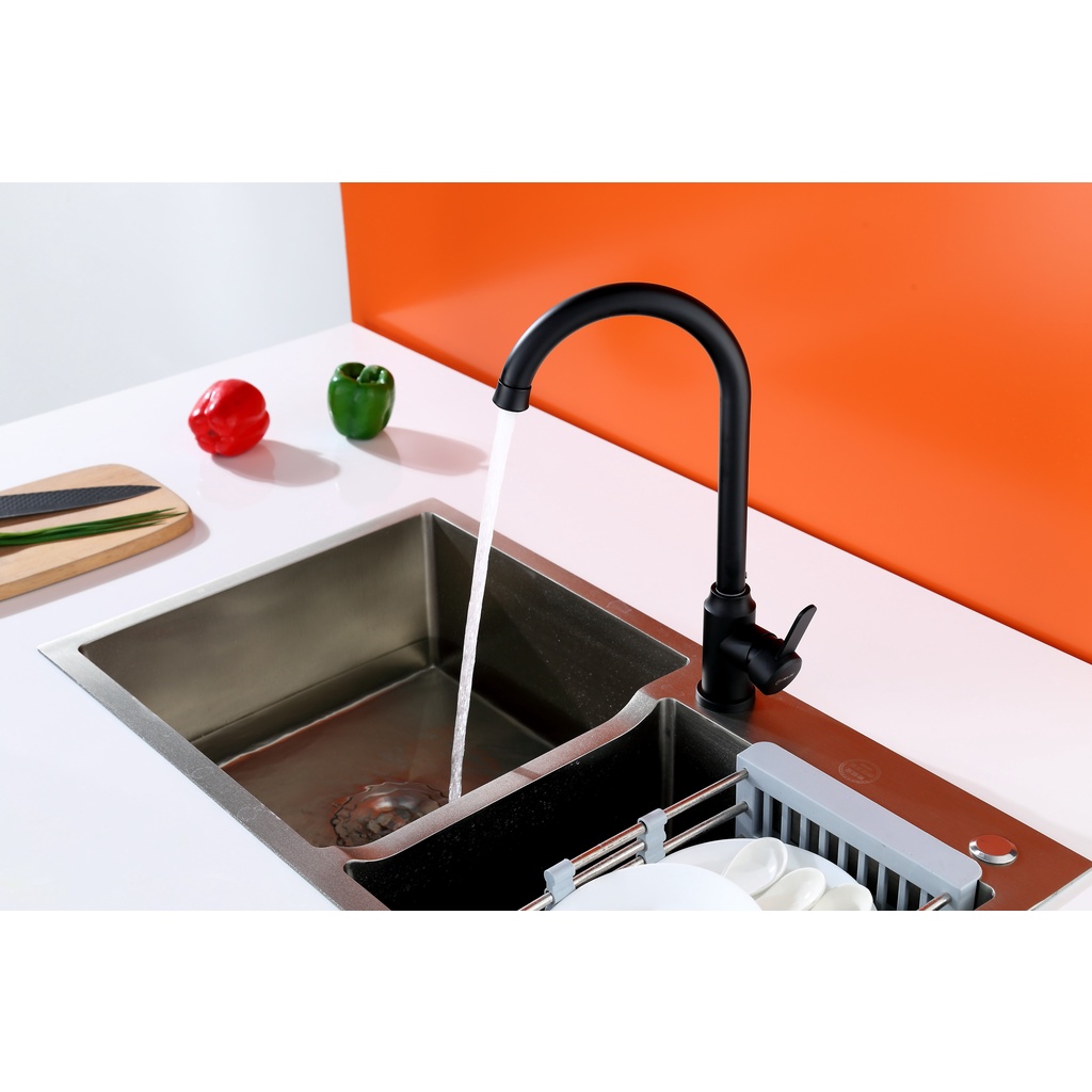COOPER.PH German faucet stainless steel hot and cold water kitchen 360 ...