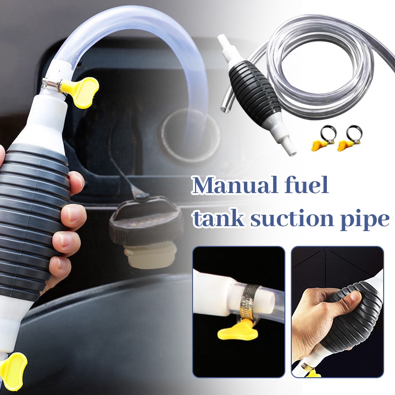 Manual Oil Pump Gasoline Suction Pipe Truck Fuel Tank Plus Urea