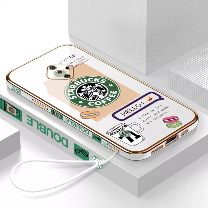 Starbucks Vivo S1 Best Back Cover Plating Starbucks For Vivo S1