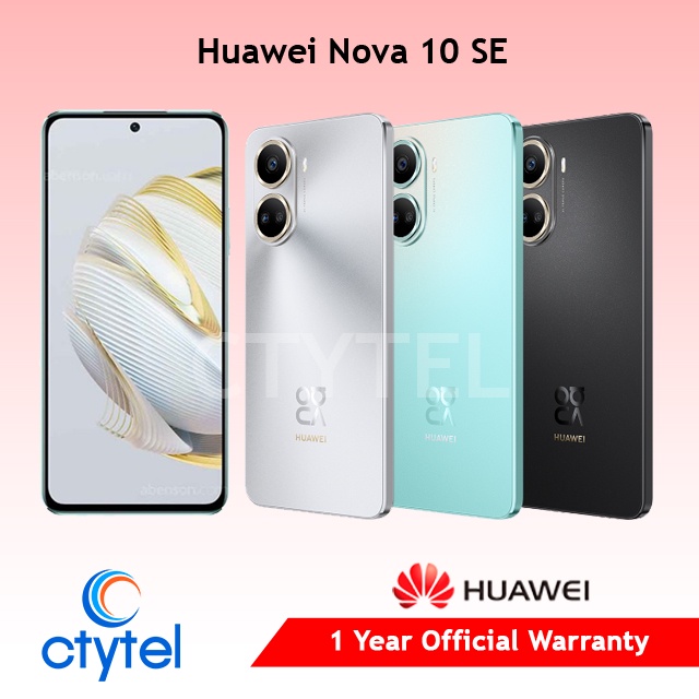 Huawei Nova 10 Se 1 Year Warranty Shopee Philippines