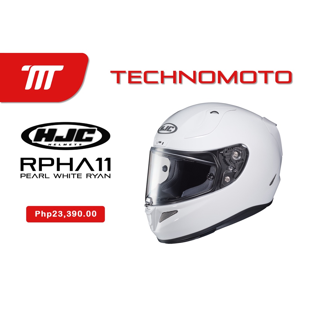 Hjc rpha hot sale 11 white