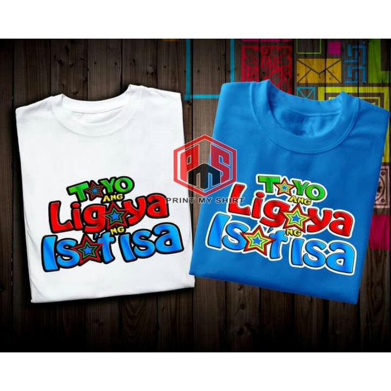 Abs Cbn Shirt Tayo Ang Ligaya Ng Bawat Isa Shopee Philippines 2253