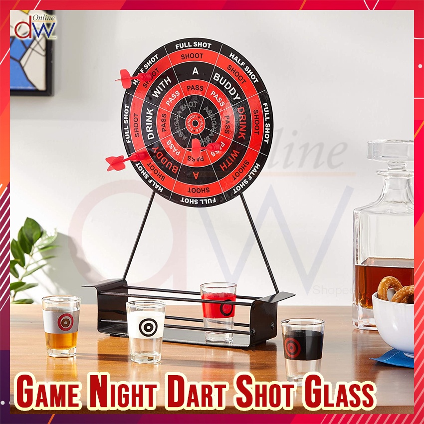 Mini Dart Game Dart Glass Shot Dartboard Drinking Shopee Philippines