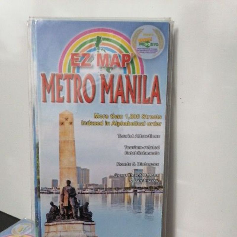 EZ MAP PHILIPPINES/METRO MANILA/PALAWAN 2019 Edition / METRO MANILA ...