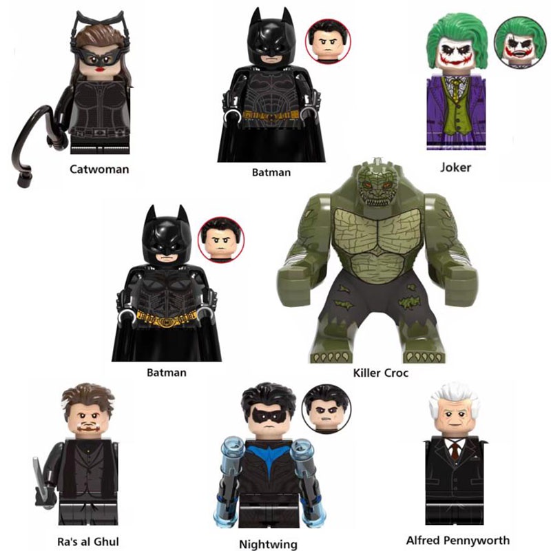 Superhero Figures Blocks Toy Nightwing Killer Croc New Design Mini ...