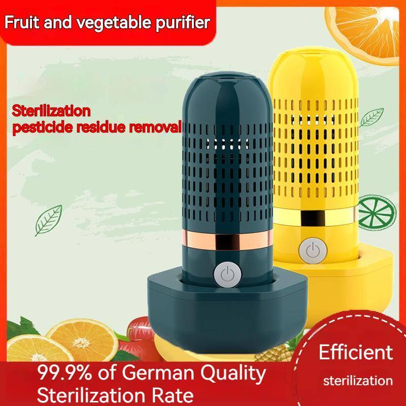 Wireless capsule fruit and vegetable cleaning purifier household fruit