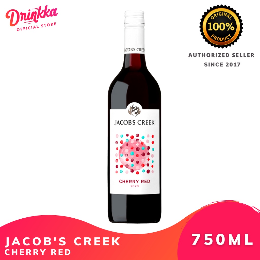 Jacob's Creek Cherry Red 750ml Red Wine Shopee Philippines