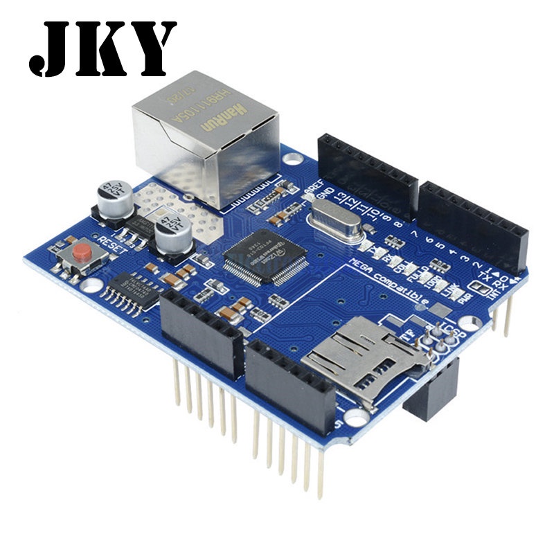 Mega2560 Ethernet Shield W5100 Mega 2560 R3 Network Expansion Board for ...