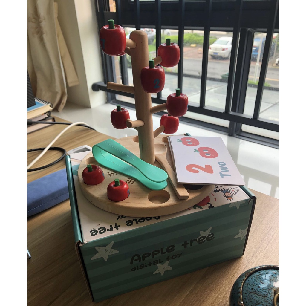 JLT Apple Tree Digital Wooden Toy | Shopee Philippines