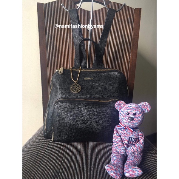 DKNY leather backpack small Shopee Philippines